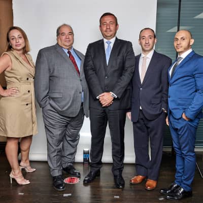 car accident lawyers team in NYC at The Rybak Firm PLLC