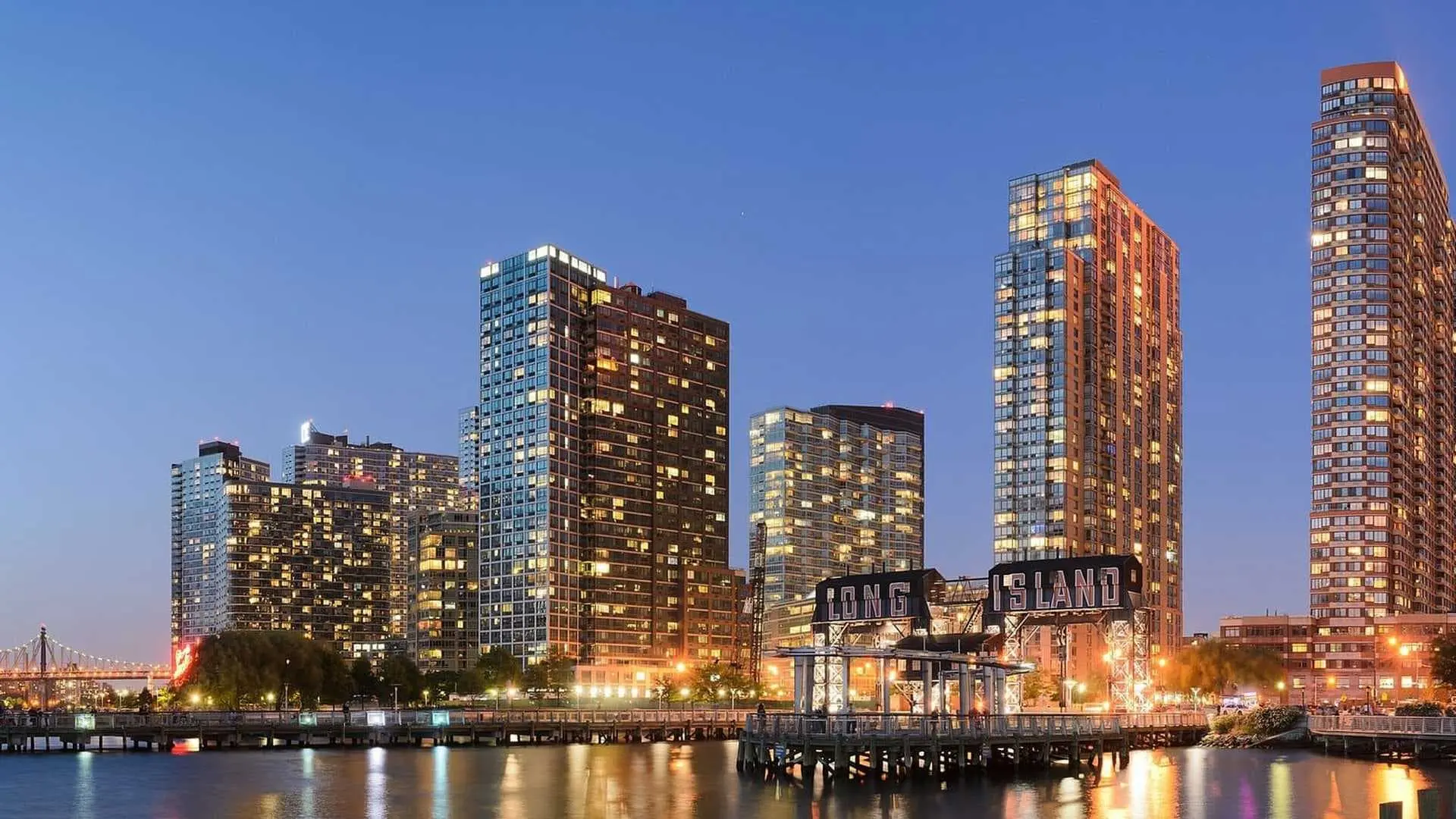 Queens skyline view of Long Island City, New York — service area of The Rybak Firm personal injury lawyers